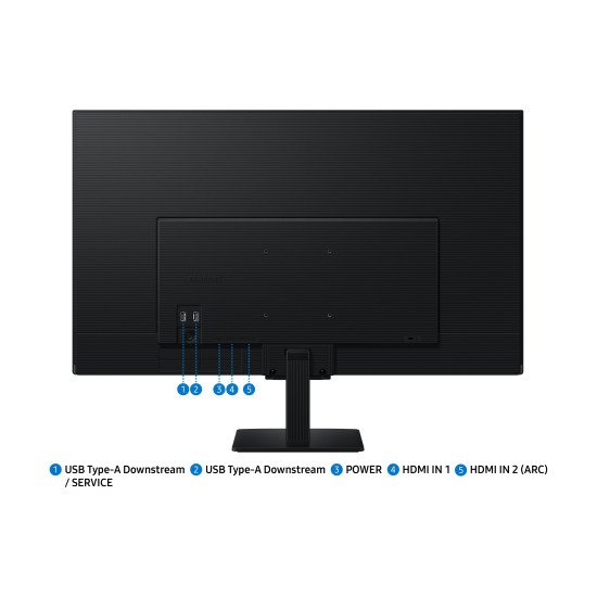 Samsung M5 M50F écran PC 81,3 cm (32") 1920 x 1080 pixels Full HD LCD Noir