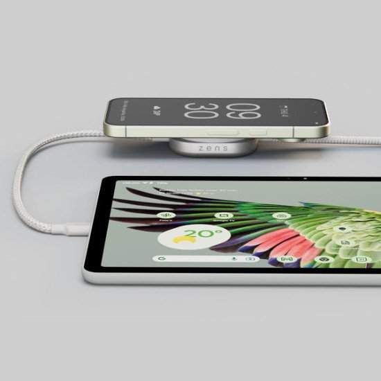 ZENS USB C-C Pro 2 câble USB Blanc