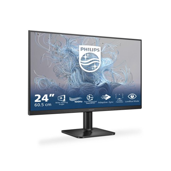 Philips 1000 series 24E2N1100LB/00 écran PC 60,5 cm (23.8") 1920 x 1080 pixels Full HD LCD Noir Philips 1000 series 24E2N1100LB/00 écran PC 60,5 cm (23.8") 1920 x 1080 pixels Full HD LCD Noir