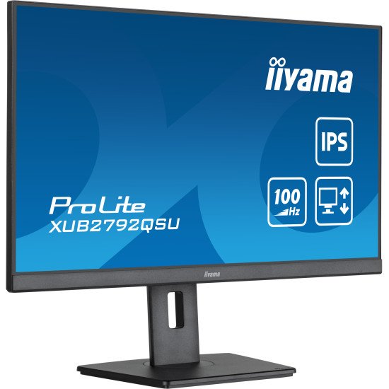 iiyama ProLite écran PC 68,6 cm (27") 2560 x 1440 pixels Full HD LED Noir