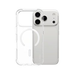 PanzerGlass CARE by ® Fashionable Case Samba Transparent w. White MagSafe iPhone 17 Pro coque de protection pour téléphones portables Housse