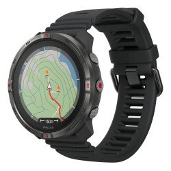 Polar Grit X2 3,25 cm (1.28") AMOLED 44.7 mm Numérique 416 x 416 pixels Écran tactile Noir GPS (satellite)