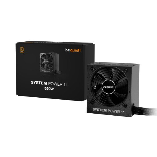 be quiet! SYSTEM POWER 11 550 W - 80 Plus Bronze | Alimentation ATX 3.1