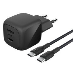 Belkin WCA013kq1MBK-B6 Universel Noir Secteur Charge rapide Intérieure