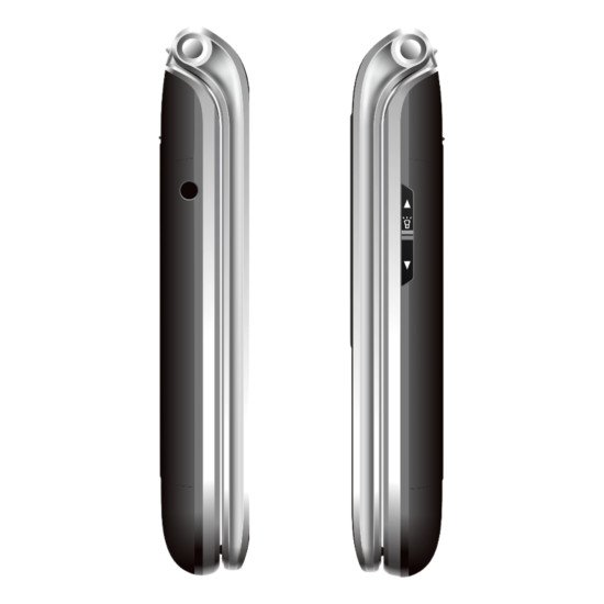 Beafon SL645plus LTE 7,11 cm (2.8") 120 g Noir, Argent Appareil-photo de téléphone