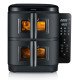 Severin FR 2468 Double 11 L Autonome 2800 W Friteuse d'air chaud Noir