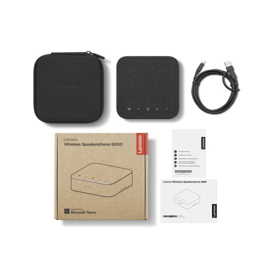 Lenovo 4Y71Q47766 haut-parleur PC Bluetooth Noir