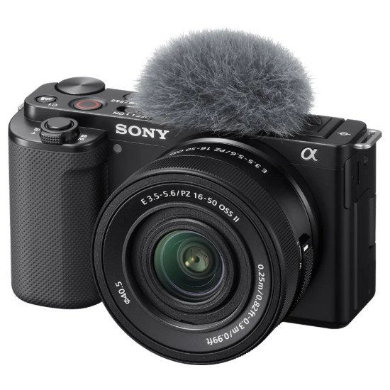 Sony ZV-E10 + E PZ 16-50mm F3.5-5.6 OSS II MILC 24,2 MP CMOS 6000 x 4000 pixels Noir