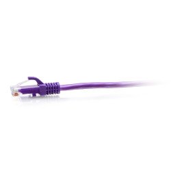 C2G Câble de raccordement Ethernet fin Cat6a non blindé (UTP) avec protection anti-accrochage de 0,9 m - Violet C2G Câble de raccordement Ethernet fin Cat6a non blindé (UTP) avec protection anti-accrochage de 0,9 m - Violet