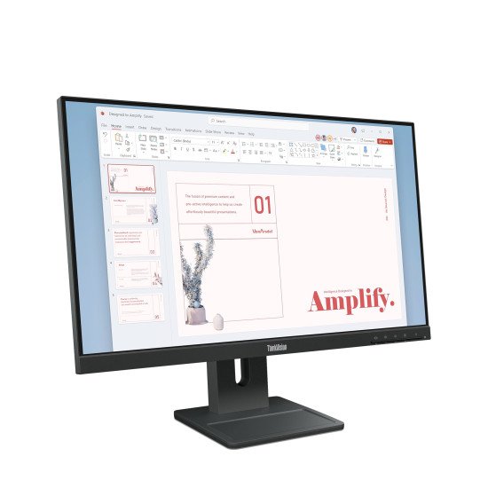 Lenovo ThinkVision E24-40 LED display 60,5 cm (23.8") 1920 x 1080 pixels Full HD LCD Noir