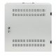 Intellinet Coffret mural 19" extra-plat avec rails 4U horizontaux et 2U verticaux, profondeur 170 mm, idéal AV/multimédia/surveillance, assemblé, gris RAL 7035