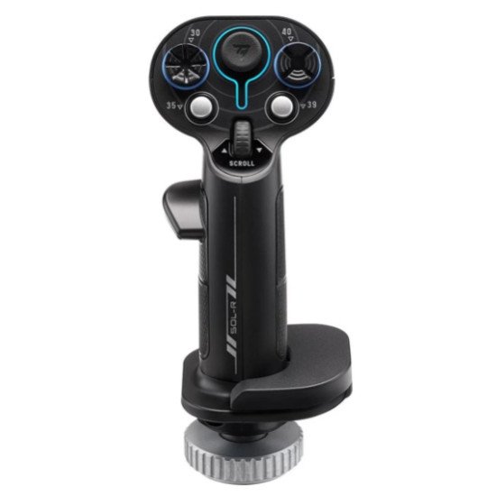 Thrustmaster Sol-R 3 AVA Add-On Grip Noir USB Manche à air Analogique/Numérique PC