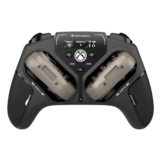 Turtle Beach Stealth Pivot – Manette intelligente sans fil - PC Windows, Xbox Series X|S, Xbox One, appareils Android – Modules pivotants, écran tableau de bord, sticks à effet Hall, boutons reprogrammables, Bluetooth Turtle Beach Stealth Pivot – Manette intelligente sans fil - PC Windows, Xbox Series X|S, Xbox One, appareils Android – Modules pivotants, écran tableau de bord, sticks à effet Hall, boutons reprogrammables, Bluetooth
