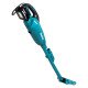 Makita DCL284FZ aspirateur de table Noir, Turquoise Sans sac