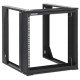 Intellinet Rack réseau mural ouvert 19", 9U, cadre pivotant frontal, montage 2 montants, profondeur 450 mm, livré à plat, noir RAL 9004