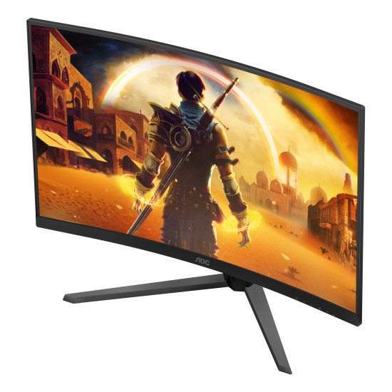 AOC G4 C32G42ZE écran PC 80 cm (31.5") 1920 x 1080 pixels Full HD LED Noir, Rouge
