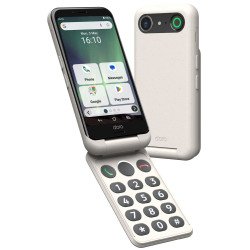 Doro Aurora A20 11,4 cm (4.5") Double SIM Android 14 4G USB Type-C 4 Go 64 Go 3000 mAh Noir, Blanc