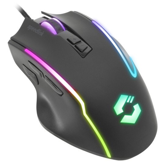 SPEEDLINK SL-680024-RRBK souris Gaming USB Type-A 800 DPI