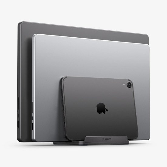 Spigen LD208S4 Support pour ordinateur portable et tablette Gris