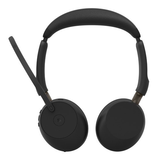 Jabra Evolve3 65 Casque Sans fil Arceau Bureau/Centre d'appels USB Type-A Bluetooth Noir
