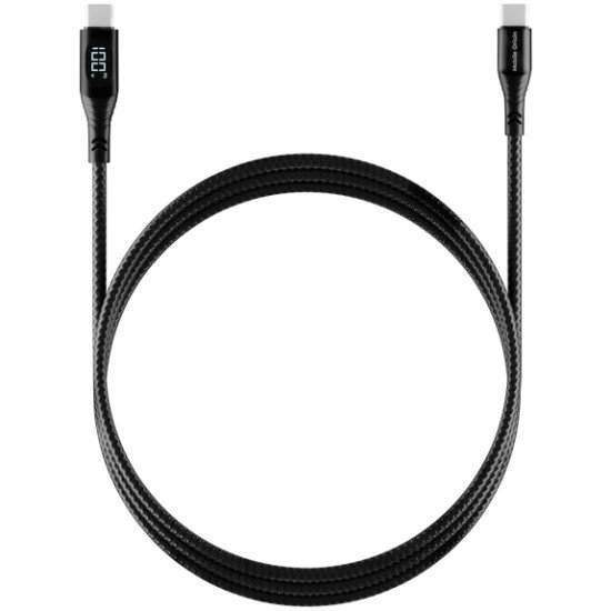 Mobile Origin MO-100WDC-CB2 câble USB USB 2.0 1,5 m USB C 0,48 Gbit/s 100 W Noir