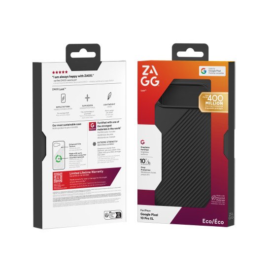ZAGG Luxe coque de protection pour téléphones portables 17 cm (6.7") Housse Noir ZAGG Luxe coque de protection pour téléphones portables 17 cm (6.7") Housse Noir