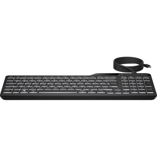 HP Clavier filaire rétroéclairé multi-appareil 405 HP Clavier filaire rétroéclairé multi-appareil 405