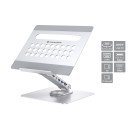 Conceptronic DONN27G Support de livres Supports de Laptop Argent