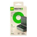 GP Batteries ReCyko+ M452 chargeur de batterie Pile domestique USB