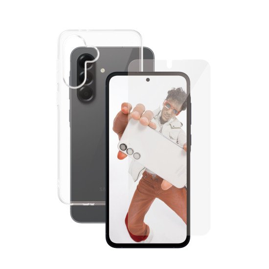 PanzerGlass SAFE. by ® 2-in-1 Bundle Samsung Galaxy A56 5G Protection d'écran transparent 50 pièce(s)