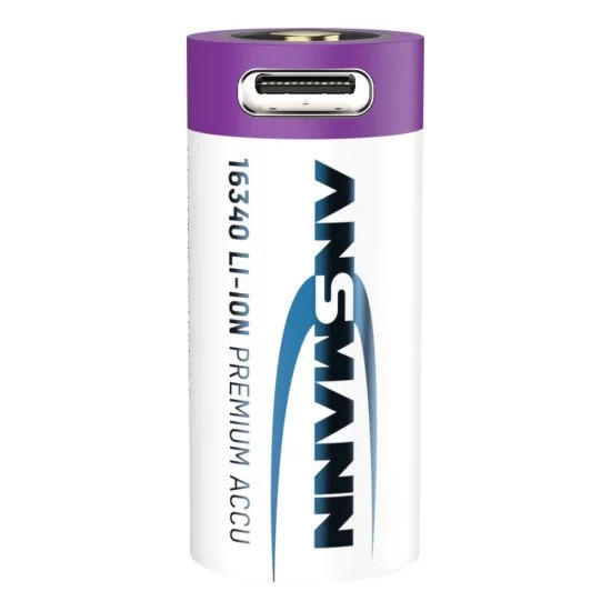 Ansmann 1300-0015 pile domestique Batterie rechargeable 16340 Lithium-Ion (Li-Ion) Ansmann 1300-0015 pile domestique Batterie rechargeable 16340 Lithium-Ion (Li-Ion)