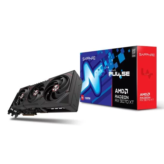 Sapphire PULSE Radeon RX 9070 XT AMD 16 Go GDDR6 Sapphire PULSE Radeon RX 9070 XT AMD 16 Go GDDR6