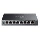 TP-Link Omada ES208GP commutateur réseau Géré L2 Gigabit Ethernet (10/100/1000) Connexion Ethernet POE DIN rail Noir