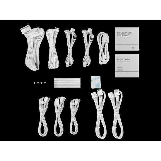 DeepCool PN850M unité d'alimentation d'énergie 850 W 20+4 pin ATX ATX Blanc