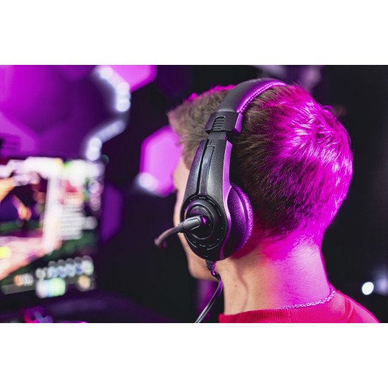 SPEEDLINK LEGATOS Casques Avec fil Arceau Gaming Noir