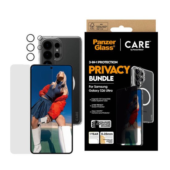PanzerGlass CR71355 coque de protection pour téléphones portables 17,5 cm (6.9") Housse Transparent