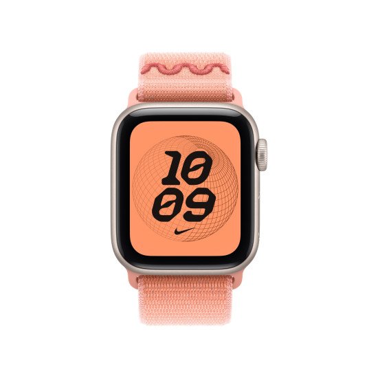 Apple Nike Sport Loop Bande Rose Nylon, Polyester recyclé, Spandex Apple Nike Sport Loop Bande Rose Nylon, Polyester recyclé, Spandex