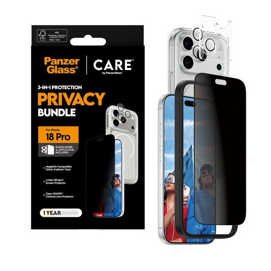 PanzerGlass CARE coque de protection pour téléphones portables 16 cm (6.3") Housse Transparent