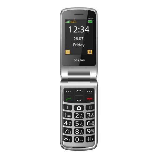 Beafon SL645plus LTE 7,11 cm (2.8") 120 g Noir, Argent Appareil-photo de téléphone