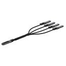Nvidia MCP7Y40-N002 câble InfiniBand et à fibres optiques 2 m OSFP 4xQSFP112 Noir