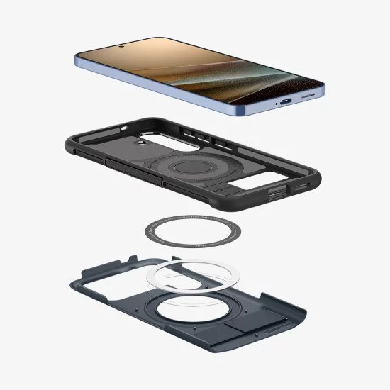 Spigen Slim Armor (MagFit) coque de protection pour téléphones portables 15,8 cm (6.2") Housse Bleu foncé Spigen Slim Armor (MagFit) coque de protection pour téléphones portables 15,8 cm (6.2") Housse Bleu foncé