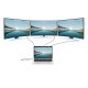 Manhattan Dock/hub USB-C avec lecteur de cartes: audio 3,5 mm, DisplayPort, Ethernet, 2x HDMI, 3x USB-A + 2x USB-C,avec PD 100W - nécessite un chargeur USB-C externe (non inclus).Alimenté par USB (aucune alimentation externe requise) lorsque le PD n'est p