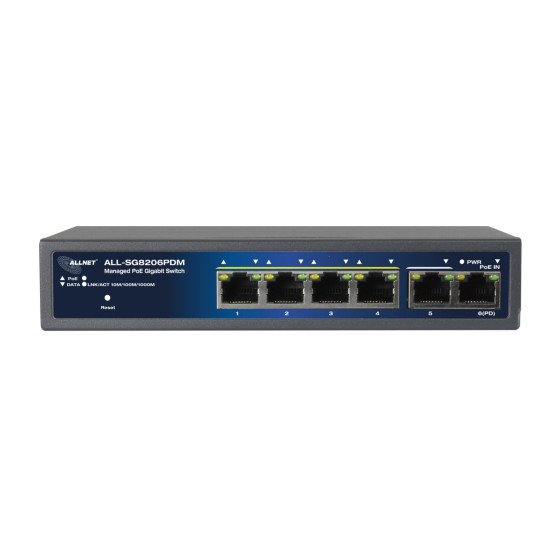 ALLNET 212816 Géré Gigabit Ethernet (10/100/1000) Connexion Ethernet POE Montage sur le bureau ou sur le mur Noir ALLNET 212816 Géré Gigabit Ethernet (10/100/1000) Connexion Ethernet POE Montage sur le bureau ou sur le mur Noir