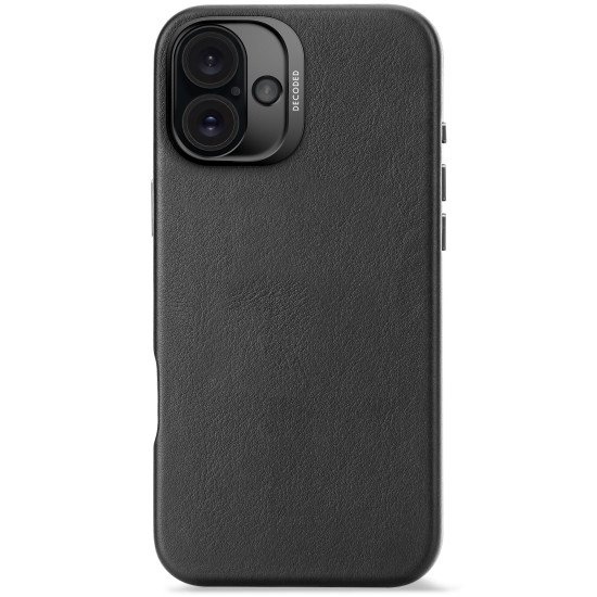 Decoded Leather Case coque de protection pour téléphones portables 17 cm (6.7") Housse Noir Decoded Leather Case coque de protection pour téléphones portables 17 cm (6.7") Housse Noir