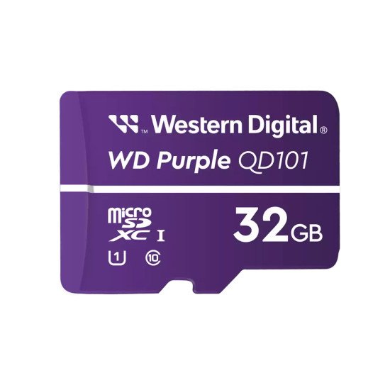 Western Digital WD Purple SC QD101 32 Go MicroSDHC Classe 10 Western Digital WD Purple SC QD101 32 Go MicroSDHC Classe 10