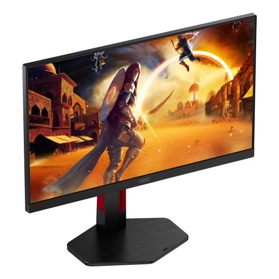 AOC G4 24G4ZR écran PC 60,5 cm (23.8") 1920 x 1080 pixels Full HD LED Noir, Rouge