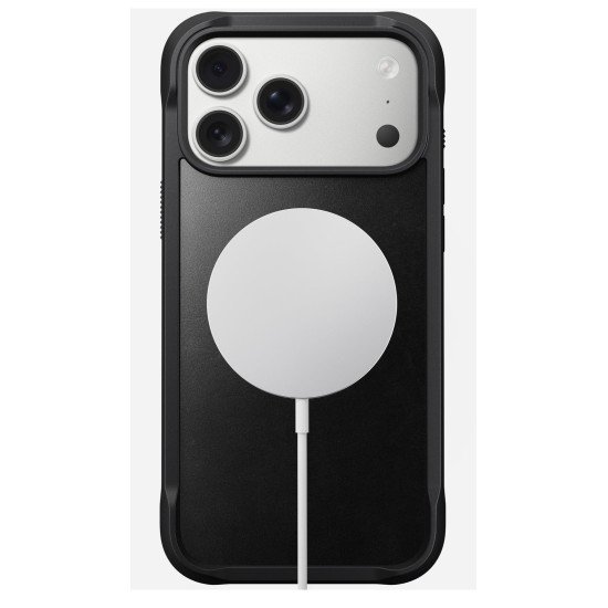 Nomad Rugged Leather Case coque de protection pour téléphones portables 17,5 cm (6.9") Housse Noir