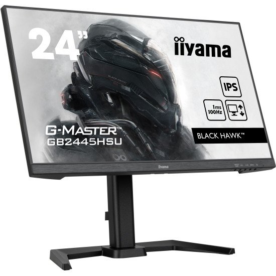 iiyama G-MASTER GB2445HSU-B1 écran PC 61 cm (24") 1920 x 1080 pixels Full HD LED Noir