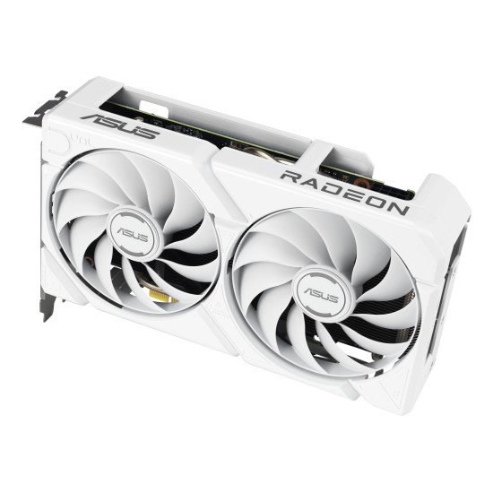 ASUS Dual -RX9060XT-16G-WHITE AMD Radeon RX 9060 XT 16 Go GDDR6