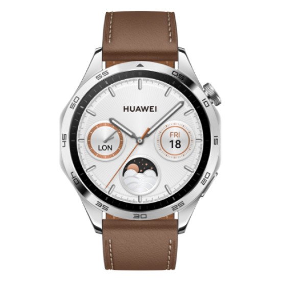 Huawei WATCH 4 3,63 cm (1.43") AMOLED 46 mm Numérique 466 x 466 pixels Écran tactile Acier inoxydable GPS (satellite)